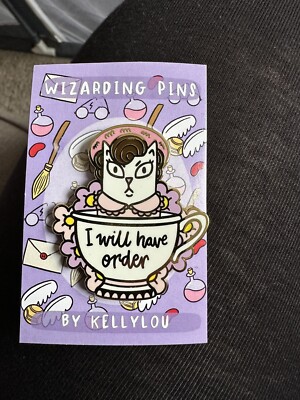 Harry Potter Kelly Lou Pin Umbridge Cat Cup