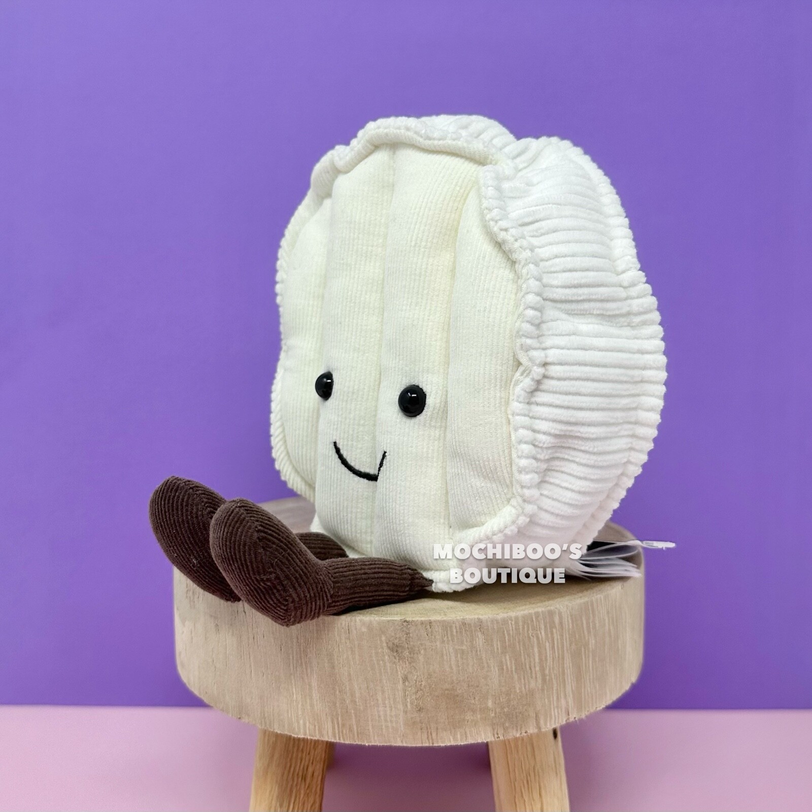 NWT Jellycat AMUSEABLE GOAT CHEESE Soft Plush Toy RETIRED Rare & Hard