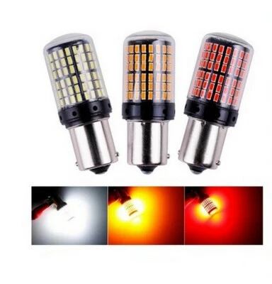 1x ampoule LED Ba15s P21W canbus pour Veilleuses feux de jour recul freins stop - Photo 1/2