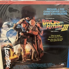 Back To The Future Part III Laserdisc Widescreen Michael J Fox Sci-Fi Movie