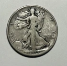 1919 D WALKING LIBERTY HALF DOLLAR VG