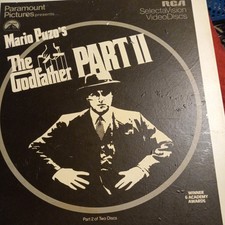 Vintage The Godfather Part II Disc 2 Only Paramount 12" Videodisc Movie