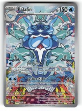 palafin pokemon card value TCG Ex Revealed, Designed By Fist Of The North Star Artist Water Rarity Pokemon TCG - SV4a -