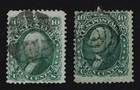 CKStamps: US Stamps Collection Scott#68 10c Washington Used