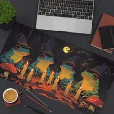 40 90cm MTG-Themed Dartfrogs Playmat Large Mouse Pad Ultra-Smooth Keyboard Mat D