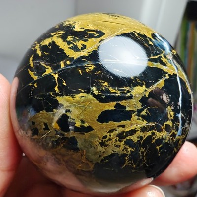 240g WOW! Natural Rare Pietersite Crystal ball Quartz Sphere Healing