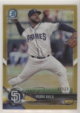 2018 Bowman Draft Chrome Gold Refractor 41/50 Pedro Avila #BDC-13 u6m