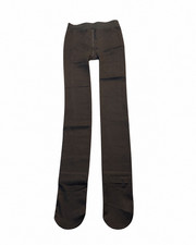 Women's Dark Gray Fleece Lined Footed Leggings