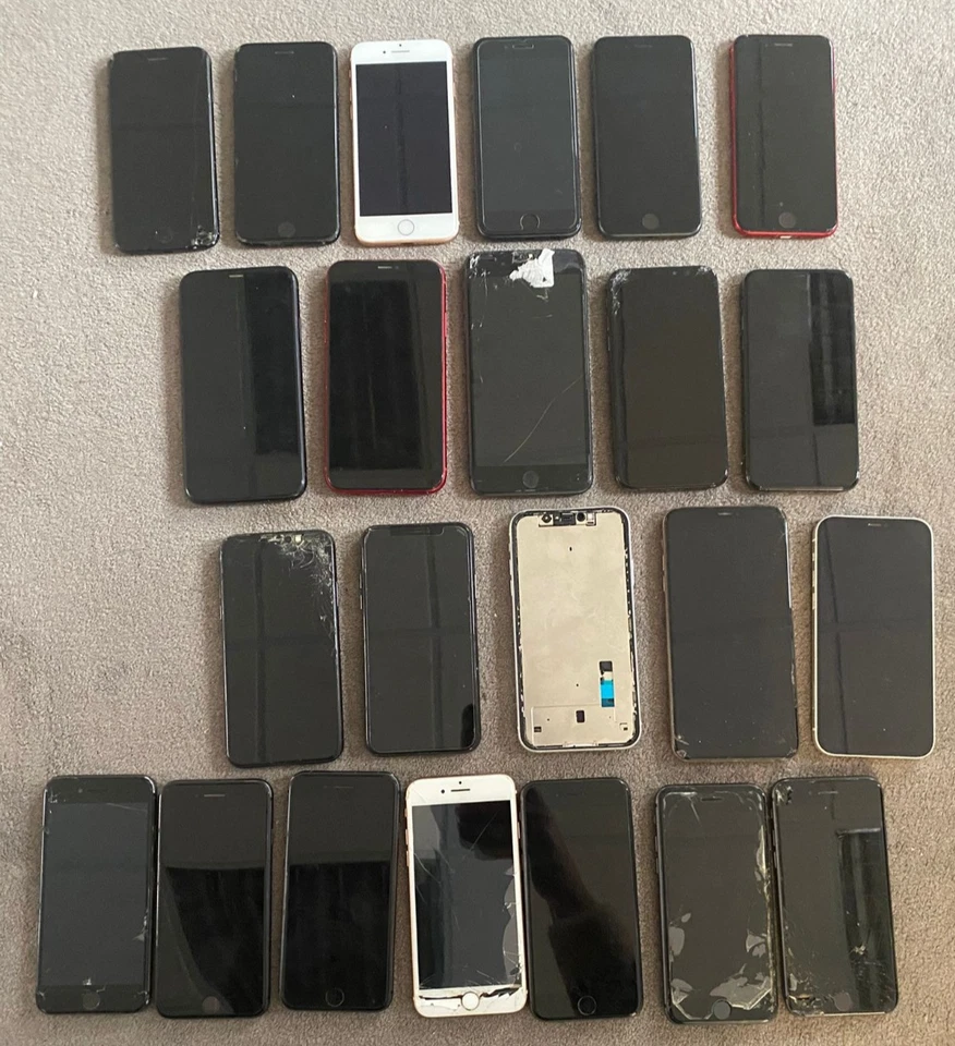 Job Lot of 23 Apple iPhone X XS XR SE 2nd Gen 8 12 - Parts Faulty/Spares/Repairs - Image 2 of 4