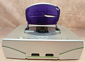 Sega Saturn Model 2 Silver Console Bundle 2 Controllers Cords Working