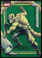 2026 Marvel Comics Topps Chrome SCORPION 6/99 Hulk Green Lazer Refractor #147