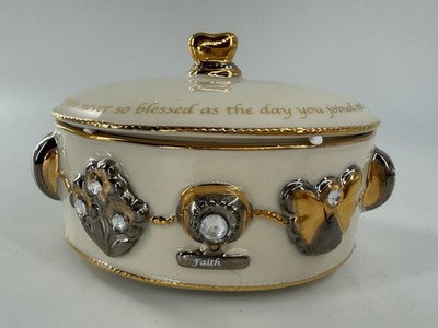 Bradford Exchange Daughter in Law B5562  Charmed Music Box ''You Are So Beautiful