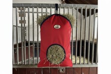 Ruggles Hay Feeder Bag - One Hole - Durable Hanging Hay Bag for Horse/Pony