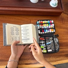 DIY Stitch Book Embroidery Sewing Book Essentials for Embroiderers Beginners HOT