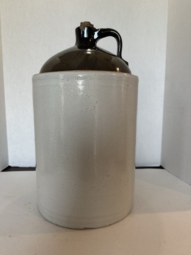 Antique 3 Gallon Stoneware Jug - Picture 7 of 17