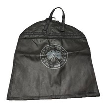 Canada Goose Black Wardrobe Garment Bag Zip Snap Handle Dust Bag Coat Protector