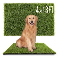 Sunturf Dog Grass Pads 4 X 13 Ft 0.8 Inch High Pile Artificial Grass Pads For