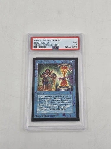 Timetwister Collectors Edition PSA 7 Mtg Magic the Gathering