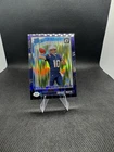 2024 Panini Donruss Optic - Rated Rookie Drake Maye #229 Purple Shock Prizm (RC)