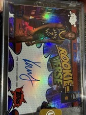 2025-26 Topps Three Kam Jones Rookie-Verse Auto /15 RC Indiana Pacers