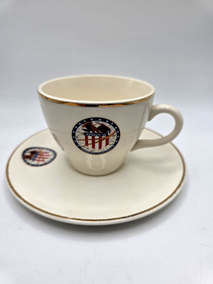 Vtg. Apollo 16 Cup And Saucer