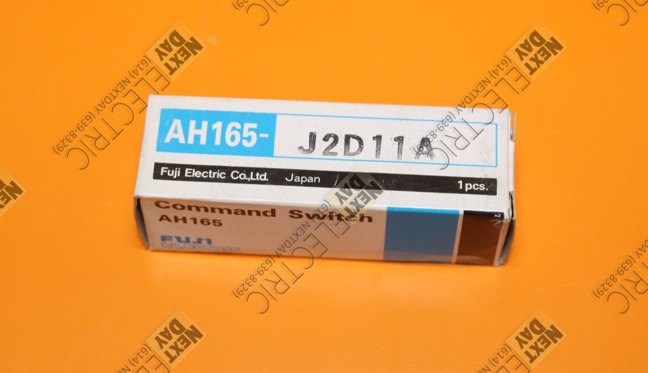 Fuji, AH165-J2D11A, Command Switch Locking Lock Key Keyed Button Panel