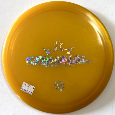 Dynamic Disc Special Edition Criminal - Yellow W/ Silver Shatter Stamp 175g New