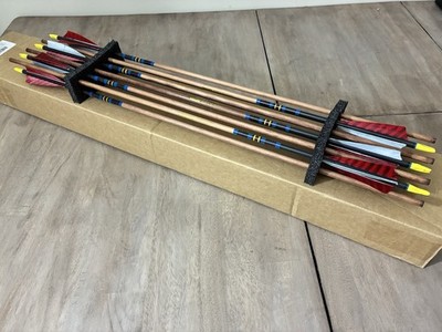 (12) Rose City Archery Port Orford Cedar Hunter Moon Arrows 11/32 30in 60-65LB