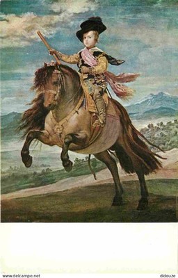 AK - Kunst - Malerei Geschichte - Velazquez - El Principe Baltasar Carlo