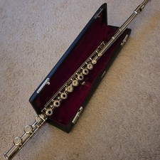 Muramatsu Flute Tokyo Silver Headjoint Open Holes- Beautiful Tone w/ Case