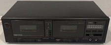 Nikko Stereo Cassette Deck ND40W Extremely Rare Sounds Great Read Description
