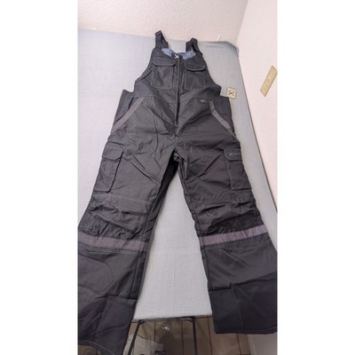 Arctix Men's Tundra Waterproof Insulated Winter Bib Overalls Black 3X-LARGE