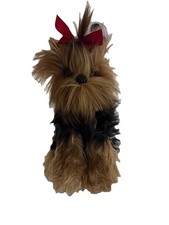 Realistic Plush Yorkshire Terrier BEARINGTON COLLECTION 12" CHEWIE YORKIE