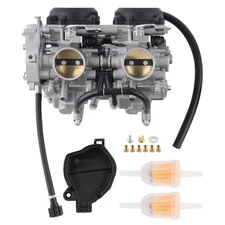 OEM Set Carburetor for Kawasaki Prairie 650 KVF650 Brute Force 650 KVF650D