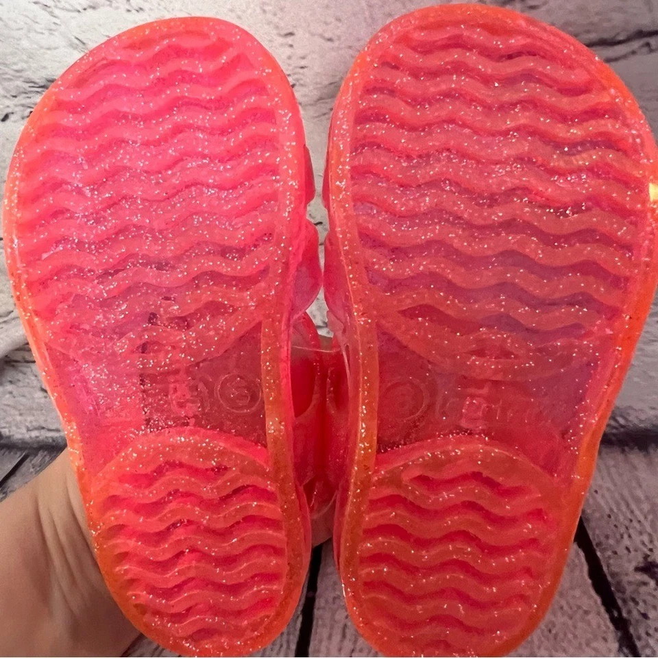Sandalias de gelatina Carter's nuevas con etiquetas para niñas pequeñas talla 6 Foto 4 de 4