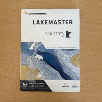 Humminbird LakeMaster  VX Minnesota map card SD/Micro