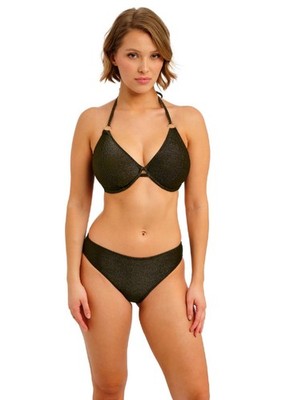FREYA ARIZONA WAVE NEBULA UNDERWIRE HALTER BIKINI TOP & MID BRIEF SET 30E / 8E S