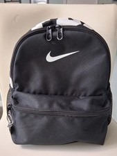 Nike Brasilia JDI Mini Backpack Black/White Unisex Kids/Adults Preowned