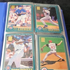 Topps 2000 Gold Label MLB Baseball Card Lot (120) Lieber Buford Casey Tucker