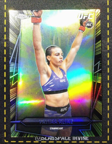 2026 TOPPS CHROME UFC #RR-12 FATIMA KLINE RADIATING ROOKIES RC SSP (EL