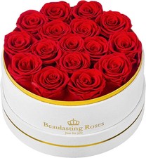 Preserved Roses Forever Flowers Real Roses in a Box Mother'S Day Birthday Flower