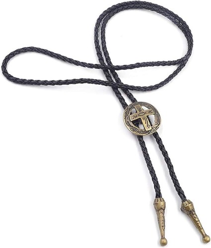 Mikovivi 2 pezzi Western Collana Bolo Tie, Regolabile Cowboy Cowgirl Collane Vintage Gioielli Western per Uomo e Donna Stile Country Rodeo Accessori per Costumi Regalo