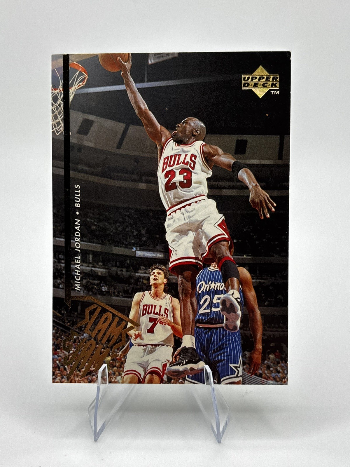 1995-96 Upper Deck #352 Michael Jordan Slams and Jams Chicago Bulls