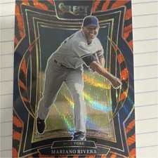 Panini 2025 Select Tiger Prizm Concourse Mariano Rivera #30 New York Yankees