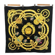 HERMES Carre 90 Kosmima by Julia Abadie 100% Silk Scarf Multicolor Gently used