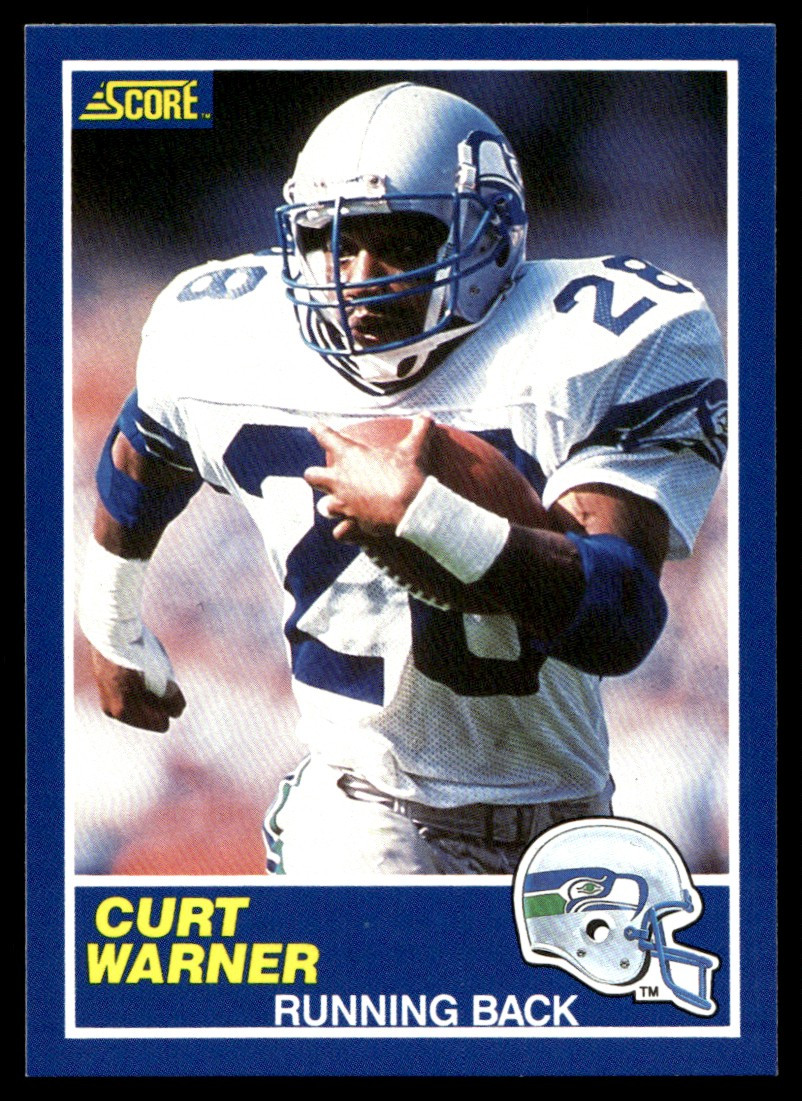 1989 Score Curt Warner #106