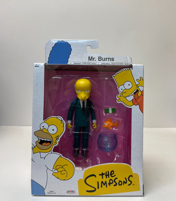#ad Mr. Burns The Simpsons 5quot; Figure Wave 6 by Jakks Pacific *READ DESC* $19.95