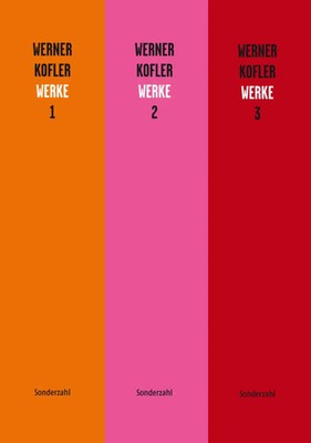Werner Kofler | Werke (3 Bände) | Buch | Deutsch (2018) | In Schuber | Gebunden