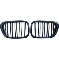 KüHlergrill KüHlergitter Schwarz GläNzend FüR BMW 5Er E39