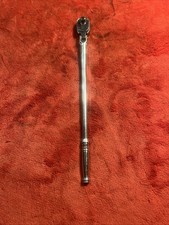 Snap-on Tllf72 14 Flex Head Ratchet Chrome Extra Long Handle Snap-on Tllf72 14 Flex Head Ratchet Chrome Extra Long Handle